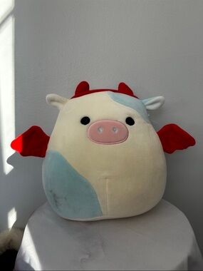 Squishmallow Belana 8” Devil Cow Plush Toy